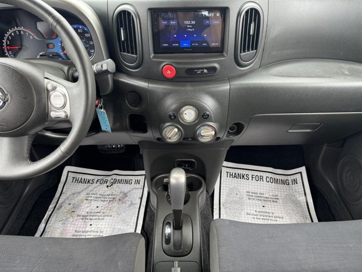 2012 White /Black Nissan Cube (JN8AZ2KR9CT) with an 1.8l I-4 DI Dohc 1.8l engine, Automatic transmission, located at 745 East Steele Rd., West Columbia, SC, 29170, (803) 755-9148, 33.927212, -81.148483 - Special Internet Price! 2012 Nissan Cube with AM/FM radio, Cruise control, Cloth interior, Powered windows, Powered door locks, Plus more! - Photo#11