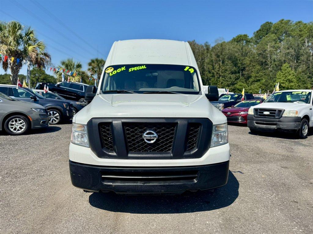 2014 White /Grey Nissan NV 2500 (1N6BF0LY5EN) with an 4.0l V6 MPI Dohc 4.0l engine, Automatic transmission, located at 745 East Steele Rd., West Columbia, SC, 29170, (803) 755-9148, 33.927212, -81.148483 - Special Internet Price! 2014 Nissan NV2500 - Photo#1