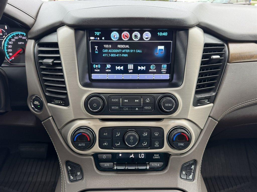 2020 Black /Black GMC Yukon (1GKS1CKJ0LR) with an 6.2l V8 DI VVT Flex 6.2l engine, Automatic transmission, located at 745 East Steele Rd., West Columbia, SC, 29170, (803) 755-9148, 33.927212, -81.148483 - Special Internet Price! 2020 GMC Yukon with AM/FM radio, Bluetooth, Backup camera, Navigation, Sunroof, Keyless entry, Push to start, Cruise control, Leather interior, 3rd row seating, Rear entertainment, Powered liftgate, Powered windows, Powered door locks, Plus more! - Photo#12