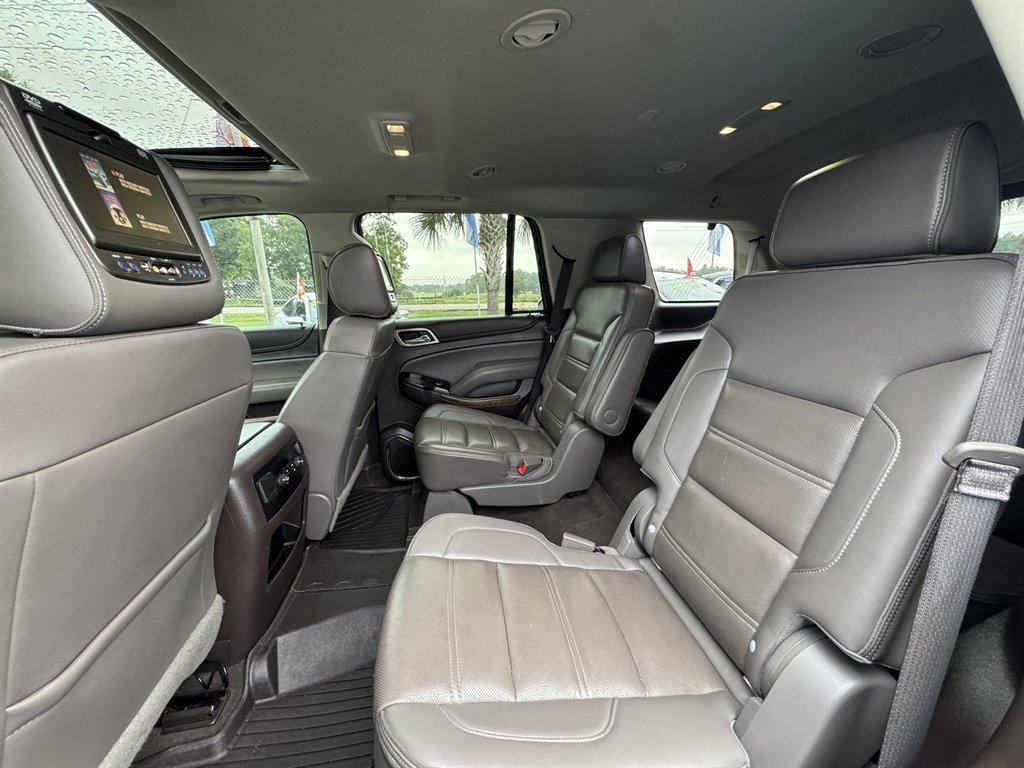 2020 Black /Black GMC Yukon (1GKS1CKJ0LR) with an 6.2l V8 DI VVT Flex 6.2l engine, Automatic transmission, located at 745 East Steele Rd., West Columbia, SC, 29170, (803) 755-9148, 33.927212, -81.148483 - Special Internet Price! 2020 GMC Yukon with AM/FM radio, Bluetooth, Backup camera, Navigation, Sunroof, Keyless entry, Push to start, Cruise control, Leather interior, 3rd row seating, Rear entertainment, Powered liftgate, Powered windows, Powered door locks, Plus more! - Photo#24