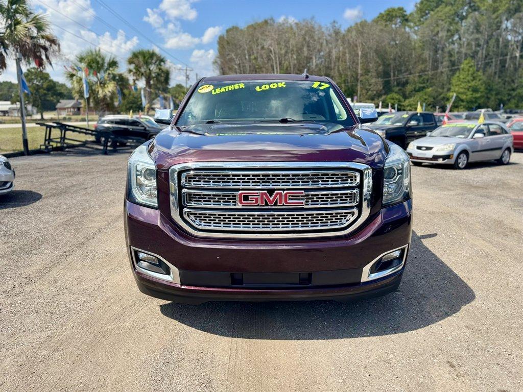 2017 Purple /Taupe GMC Yukon (1GKS2BKCXHR) with an 5.3l V8 DI OHV GAS 5.3l engine, Automatic transmission, located at 745 East Steele Rd., West Columbia, SC, 29170, (803) 755-9148, 33.927212, -81.148483 - Special Internet Price! 2017 GMC Yukon! - Photo#1