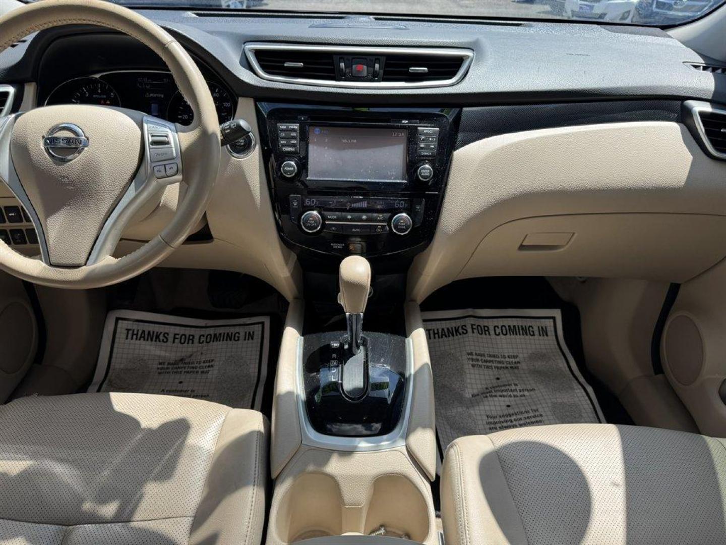 2015 Blue /Grey Nissan Rogue (5N1AT2MT1FC) with an 2.5l I-4 MPI Dohc 2.5l engine, Automatic transmission, located at 745 East Steele Rd., West Columbia, SC, 29170, (803) 755-9148, 33.927212, -81.148483 - Special Internet Price! 2015 Nissan Rogue with AM/FM radio, Backup camera, Navigation, Cruise control, Keyless entry, Push to start, Leather interior, Panoramic sunroof, Powered driver seat, Powered liftgate, Powered windows, Powered door locks, Plus more! - Photo#10