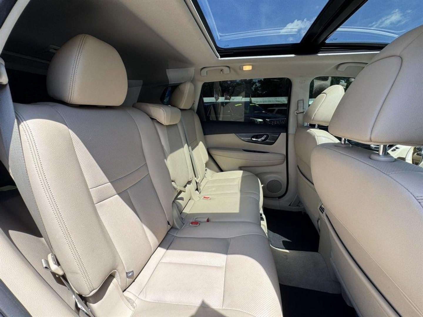 2015 Blue /Grey Nissan Rogue (5N1AT2MT1FC) with an 2.5l I-4 MPI Dohc 2.5l engine, Automatic transmission, located at 745 East Steele Rd., West Columbia, SC, 29170, (803) 755-9148, 33.927212, -81.148483 - Special Internet Price! 2015 Nissan Rogue with AM/FM radio, Backup camera, Navigation, Cruise control, Keyless entry, Push to start, Leather interior, Panoramic sunroof, Powered driver seat, Powered liftgate, Powered windows, Powered door locks, Plus more! - Photo#28