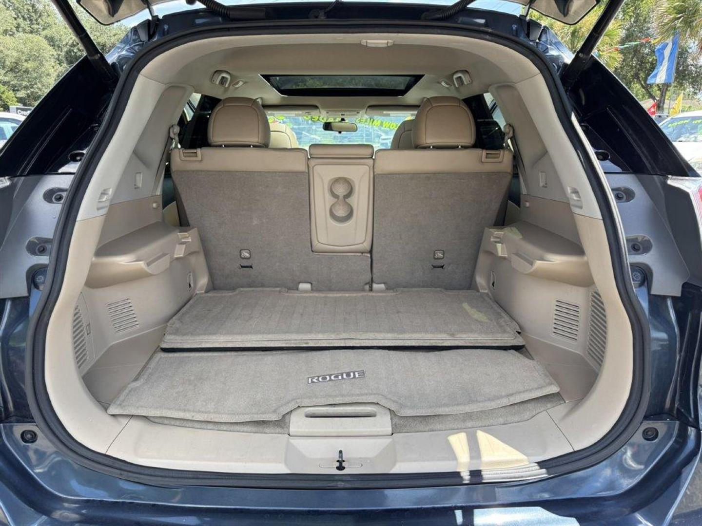 2015 Blue /Grey Nissan Rogue (5N1AT2MT1FC) with an 2.5l I-4 MPI Dohc 2.5l engine, Automatic transmission, located at 745 East Steele Rd., West Columbia, SC, 29170, (803) 755-9148, 33.927212, -81.148483 - Special Internet Price! 2015 Nissan Rogue with AM/FM radio, Backup camera, Navigation, Cruise control, Keyless entry, Push to start, Leather interior, Panoramic sunroof, Powered driver seat, Powered liftgate, Powered windows, Powered door locks, Plus more! - Photo#31