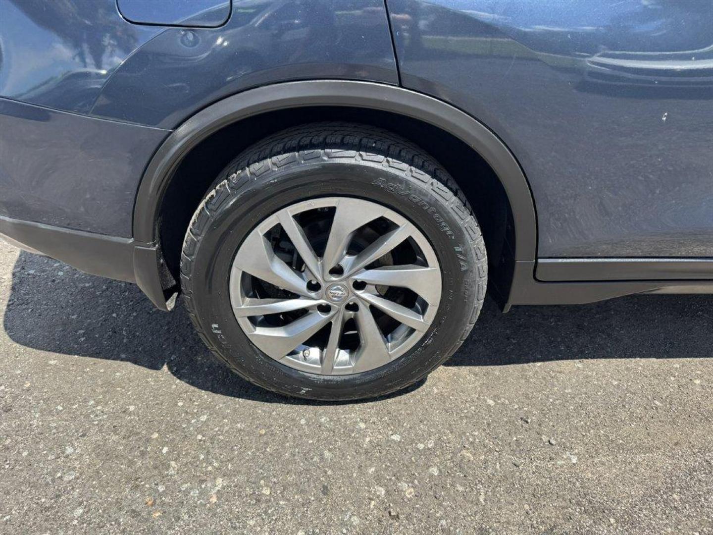 2015 Blue /Grey Nissan Rogue (5N1AT2MT1FC) with an 2.5l I-4 MPI Dohc 2.5l engine, Automatic transmission, located at 745 East Steele Rd., West Columbia, SC, 29170, (803) 755-9148, 33.927212, -81.148483 - Special Internet Price! 2015 Nissan Rogue with AM/FM radio, Backup camera, Navigation, Cruise control, Keyless entry, Push to start, Leather interior, Panoramic sunroof, Powered driver seat, Powered liftgate, Powered windows, Powered door locks, Plus more! - Photo#35