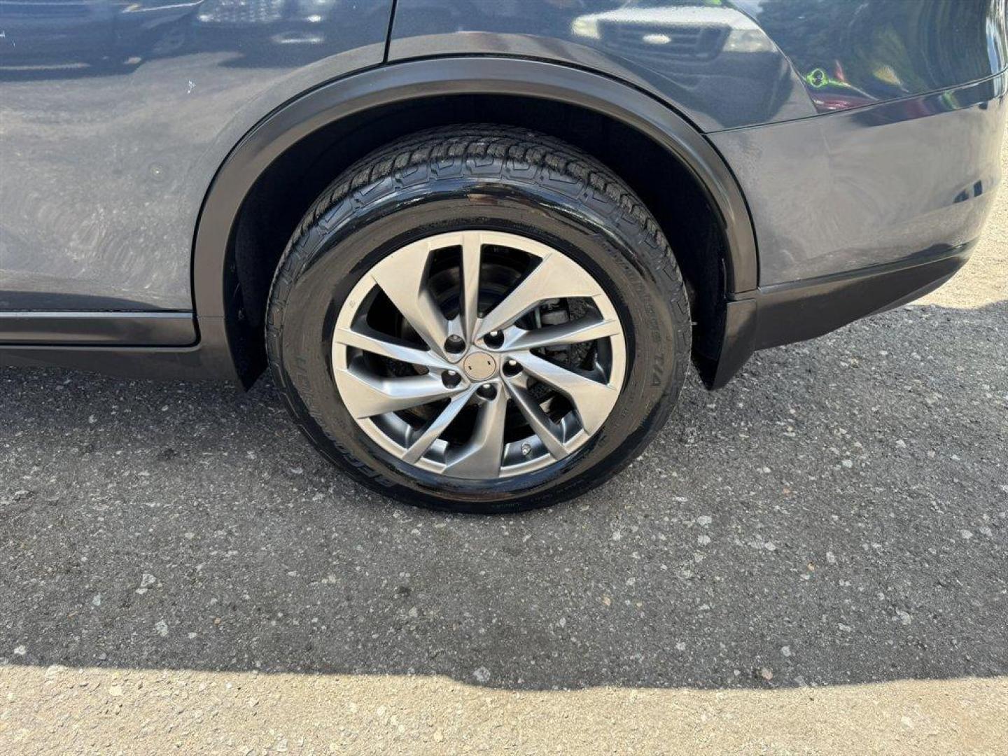 2015 Blue /Grey Nissan Rogue (5N1AT2MT1FC) with an 2.5l I-4 MPI Dohc 2.5l engine, Automatic transmission, located at 745 East Steele Rd., West Columbia, SC, 29170, (803) 755-9148, 33.927212, -81.148483 - Special Internet Price! 2015 Nissan Rogue with AM/FM radio, Backup camera, Navigation, Cruise control, Keyless entry, Push to start, Leather interior, Panoramic sunroof, Powered driver seat, Powered liftgate, Powered windows, Powered door locks, Plus more! - Photo#36