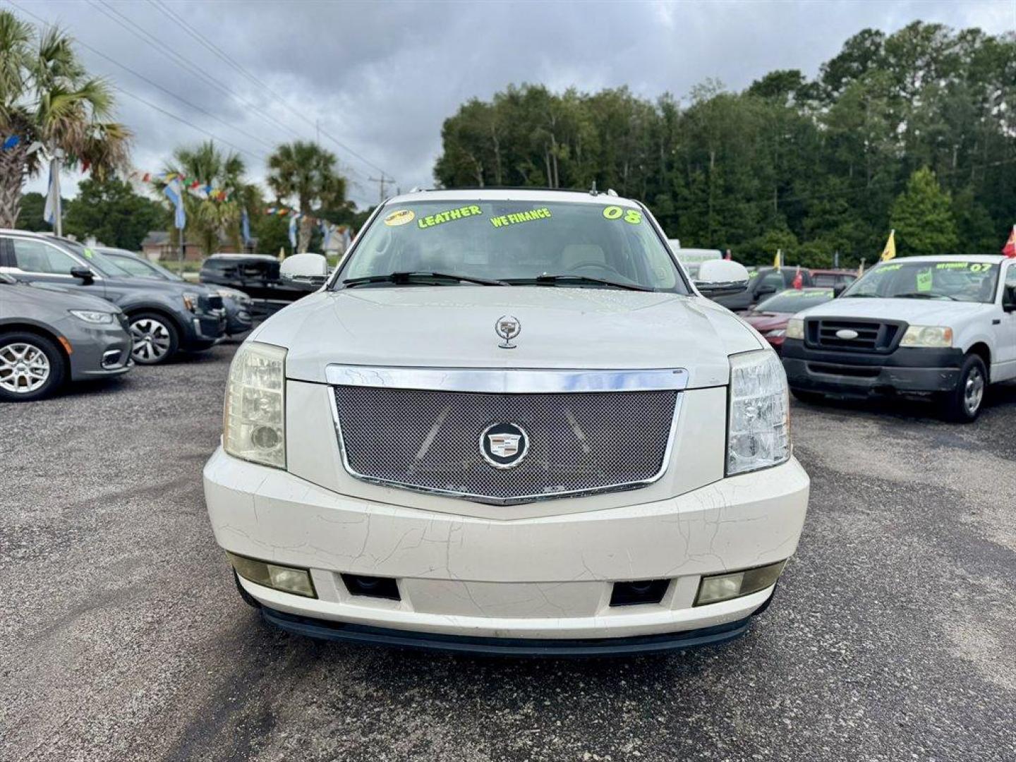 2008 Beige /Tan Cadillac Escalade (3GYFK62808G) with an 6.2l V8 SFI OHV HO 6.2l engine, Automatic transmission, located at 745 East Steele Rd., West Columbia, SC, 29170, (803) 755-9148, 33.927212, -81.148483 - Special Internet Price! 2008 Cadillac Escalade! - Photo#1