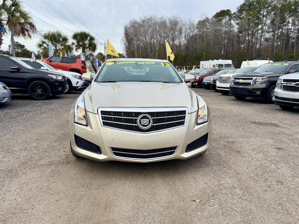 2013 Gold /Taupe Cadillac ATS (1G6AH5RX1D0) with an 2.0l I-4 DI Dohc T/C 2.0l engine, located at 745 East Steele Rd., West Columbia, SC, 29170, (803) 755-9148, 33.927212, -81.148483 - Photo#1