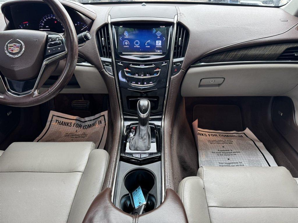 2013 Gold /Taupe Cadillac ATS (1G6AH5RX1D0) with an 2.0l I-4 DI Dohc T/C 2.0l engine, located at 745 East Steele Rd., West Columbia, SC, 29170, (803) 755-9148, 33.927212, -81.148483 - Photo#11