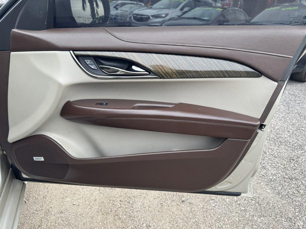 2013 Gold /Taupe Cadillac ATS (1G6AH5RX1D0) with an 2.0l I-4 DI Dohc T/C 2.0l engine, located at 745 East Steele Rd., West Columbia, SC, 29170, (803) 755-9148, 33.927212, -81.148483 - Photo#24