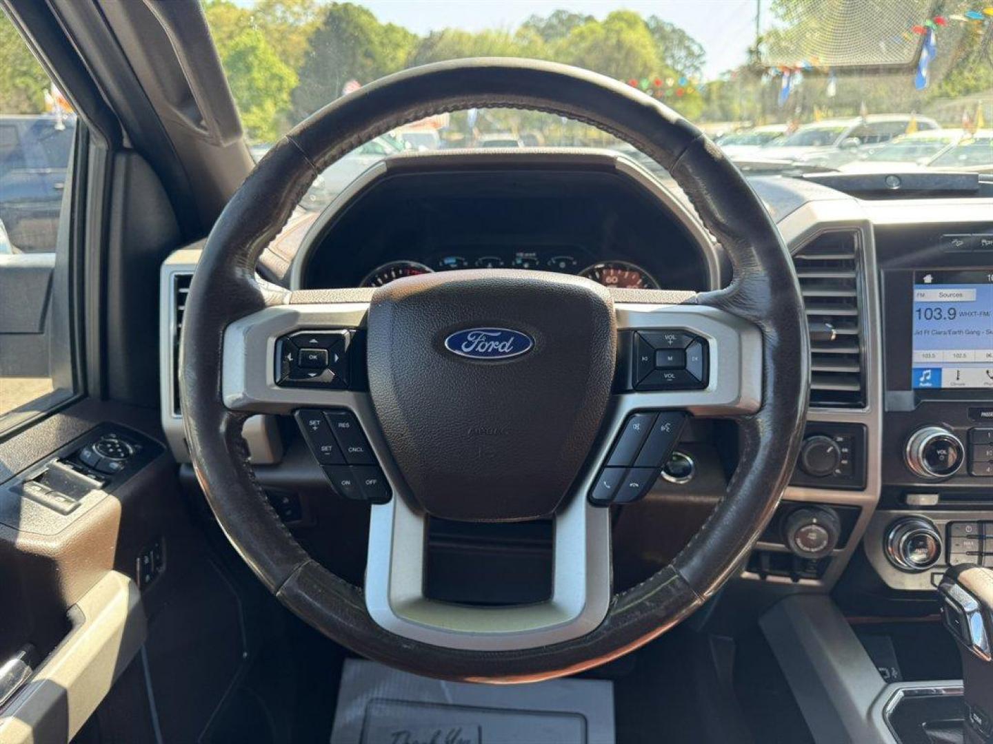2018 White /Brown Ford F150 (1FTEW1EG3JF) with an 3.5l V6 DI T/C Ecoboost 3 engine, Automatic transmission, located at 745 East Steele Rd., West Columbia, SC, 29170, (803) 755-9148, 33.927212, -81.148483 - Photo#7