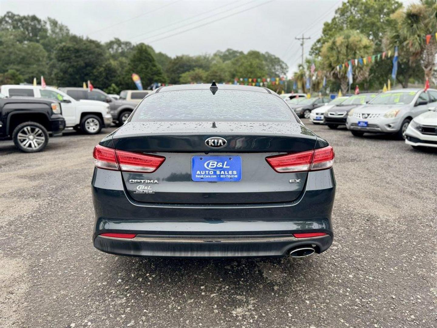 2016 Grey /Grey Kia Optima (5XXGU4L30GG) with an 2.4l I-4 DI Dohc 2.4l engine, Automatic transmission, located at 745 East Steele Rd., West Columbia, SC, 29170, (803) 755-9148, 33.927212, -81.148483 - Special Internet Price! 2016 Kia Optima with AM/FM radio, Bluetooth, Backup camera, Push to start, Keyless entry, Powered driver seat, Powered windows, Powered door locks, Plus more! - Photo#4