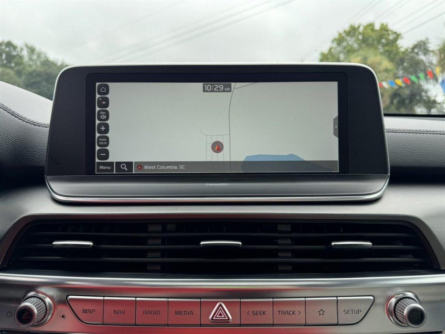 2022 Grey /Tan Kia Telluride (5XYP64HC3NG) with an 3.8l V6 DI Dohc 3.8l engine, Automatic transmission, located at 745 East Steele Rd., West Columbia, SC, 29170, (803) 755-9148, 33.927212, -81.148483 - Special Internet Price! 2022 Kia Telluride with AM/FM radio, Bluetooth, Backup camera, Navigation, Cruise control, Sunroof, Push to start, Keyless entry, Leather interior, 3rd row seating, Powered windows, Powered door locks, Plus more! - Photo#15