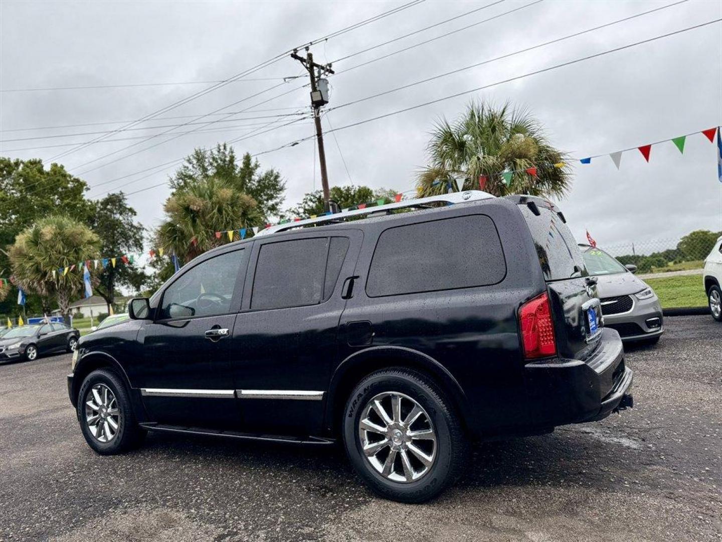 2009 Black /Black Infiniti QX56 (5N3AA08D89N) with an 5.6l V8 MPI Dohc 5.6l engine, Automatic transmission, located at 745 East Steele Rd., West Columbia, SC, 29170, (803) 755-9148, 33.927212, -81.148483 - Special Internet Price! 2009 Infiniti QX56 with AM/FM radio, Backup camera, Navigation, Cruise control, Sunroof, Leather interior, 3rd row seating, Heated seats, Keyless entry, Powered liftgate, Powered windows, Powered door locks, Plus more! - Photo#5