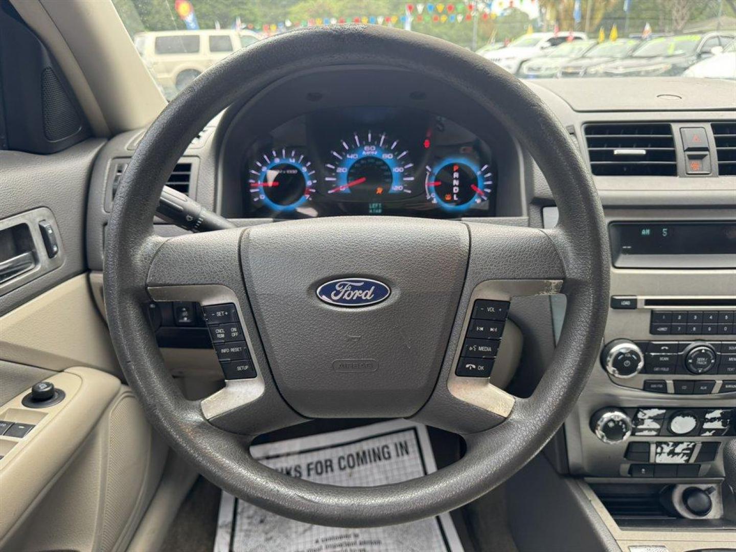2010 Grey /Grey Ford Fusion (3FAHP0HA6AR) with an 2.5l I-4 Smpi Dohc 2.5l engine, Automatic transmission, located at 745 East Steele Rd., West Columbia, SC, 29170, (803) 755-9148, 33.927212, -81.148483 - Special Internet Price! 2010 Ford Fusion with AM/FM radio, Cruise control, Cloth interior, Powered windows, Powered door locks, Plus more! - Photo#7