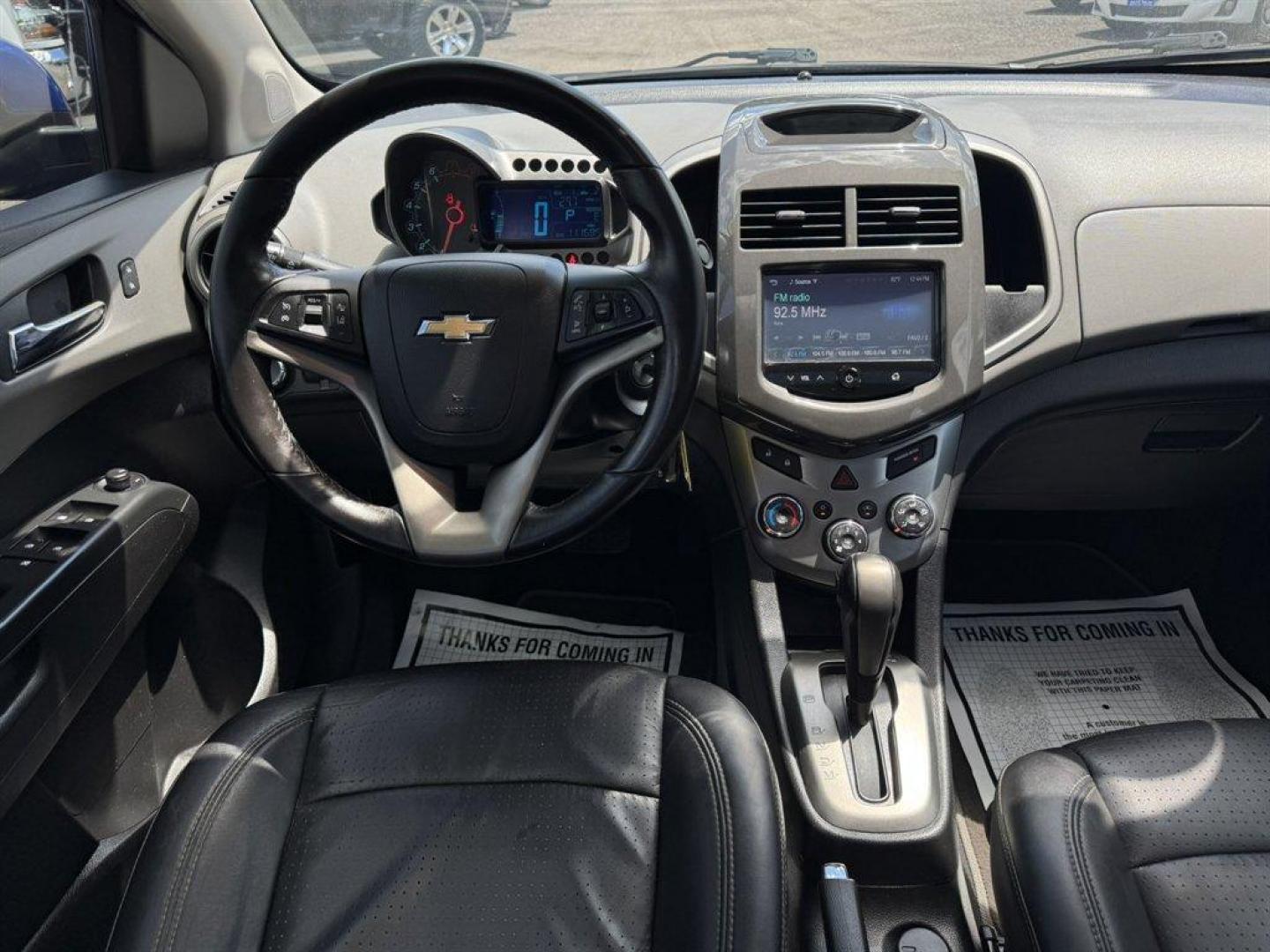 2016 Blue /Black Chevrolet Sonic (1G1JE5SB0G4) with an 1.4l I-4 MFI Dohc T/C 1.4 engine, Automatic transmission, located at 745 East Steele Rd., West Columbia, SC, 29170, (803) 755-9148, 33.927212, -81.148483 - Special Internet Price! 2016 Chevrolet Sonic with AM/FM radio, Backup camera, Cruise control, Leather interior, Powered windows, Powered door locks, Plus more! - Photo#6