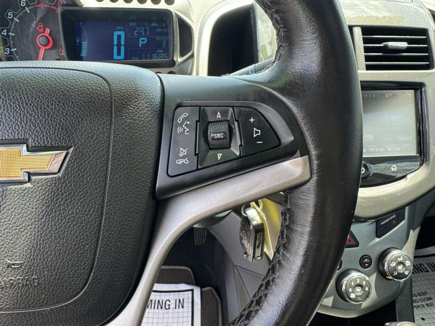 2016 Blue /Black Chevrolet Sonic (1G1JE5SB0G4) with an 1.4l I-4 MFI Dohc T/C 1.4 engine, Automatic transmission, located at 745 East Steele Rd., West Columbia, SC, 29170, (803) 755-9148, 33.927212, -81.148483 - Special Internet Price! 2016 Chevrolet Sonic with AM/FM radio, Backup camera, Cruise control, Leather interior, Powered windows, Powered door locks, Plus more! - Photo#9