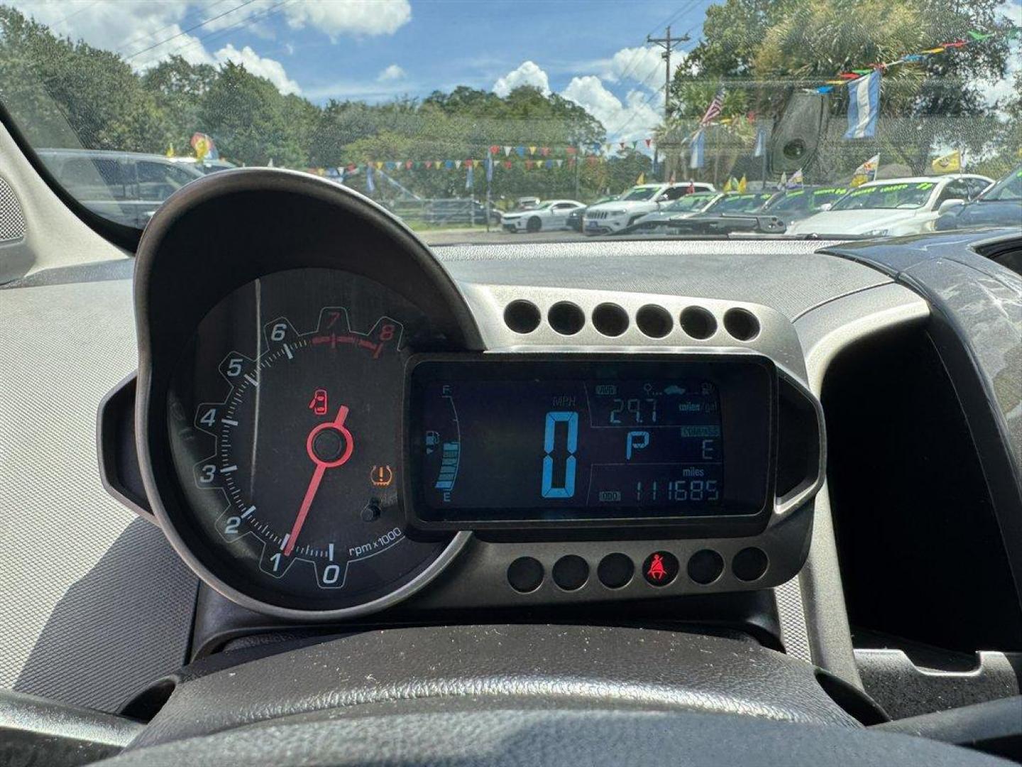 2016 Blue /Black Chevrolet Sonic (1G1JE5SB0G4) with an 1.4l I-4 MFI Dohc T/C 1.4 engine, Automatic transmission, located at 745 East Steele Rd., West Columbia, SC, 29170, (803) 755-9148, 33.927212, -81.148483 - Special Internet Price! 2016 Chevrolet Sonic with AM/FM radio, Backup camera, Cruise control, Leather interior, Powered windows, Powered door locks, Plus more! - Photo#10