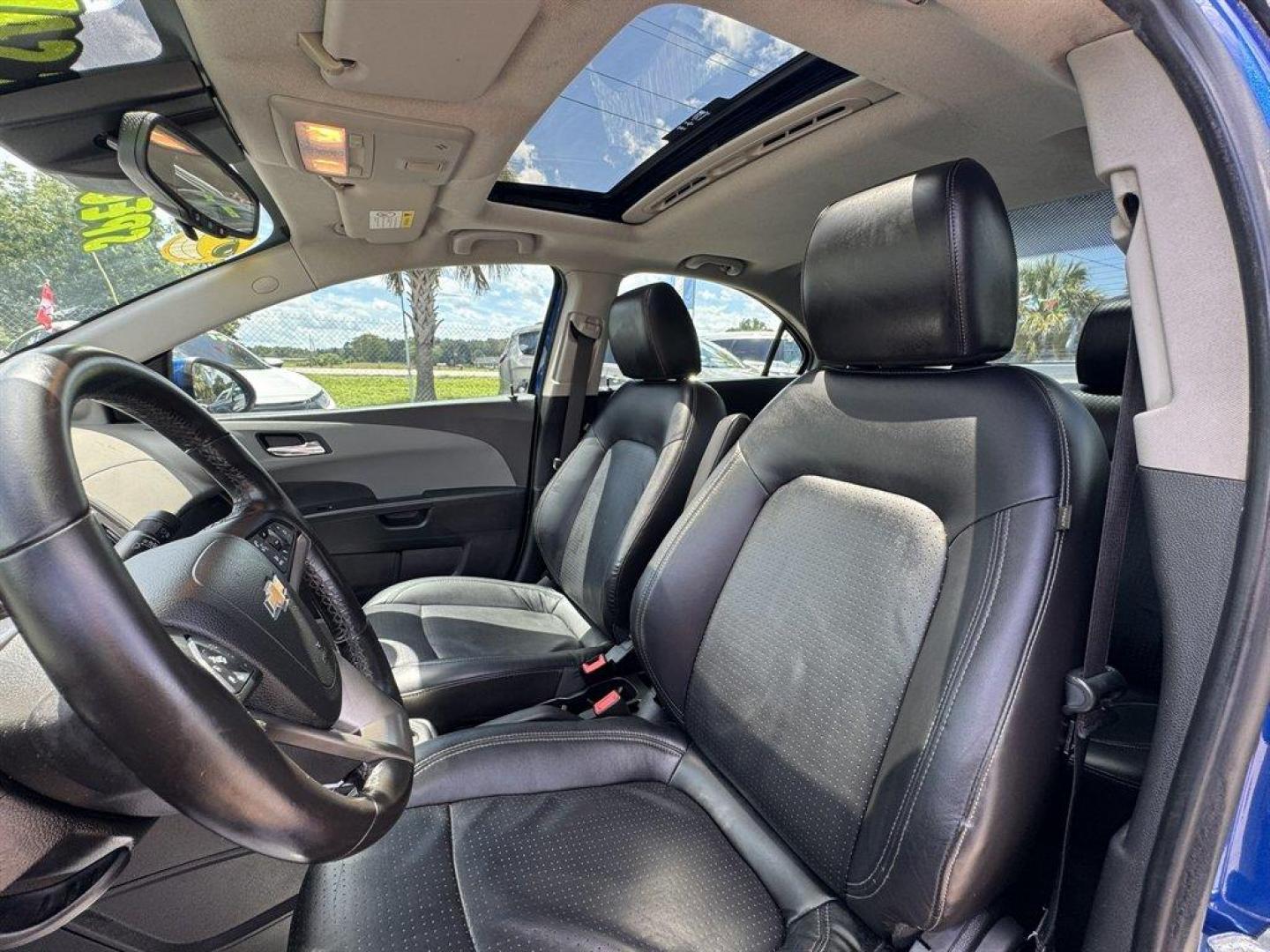 2016 Blue /Black Chevrolet Sonic (1G1JE5SB0G4) with an 1.4l I-4 MFI Dohc T/C 1.4 engine, Automatic transmission, located at 745 East Steele Rd., West Columbia, SC, 29170, (803) 755-9148, 33.927212, -81.148483 - Special Internet Price! 2016 Chevrolet Sonic with AM/FM radio, Backup camera, Cruise control, Leather interior, Powered windows, Powered door locks, Plus more! - Photo#20