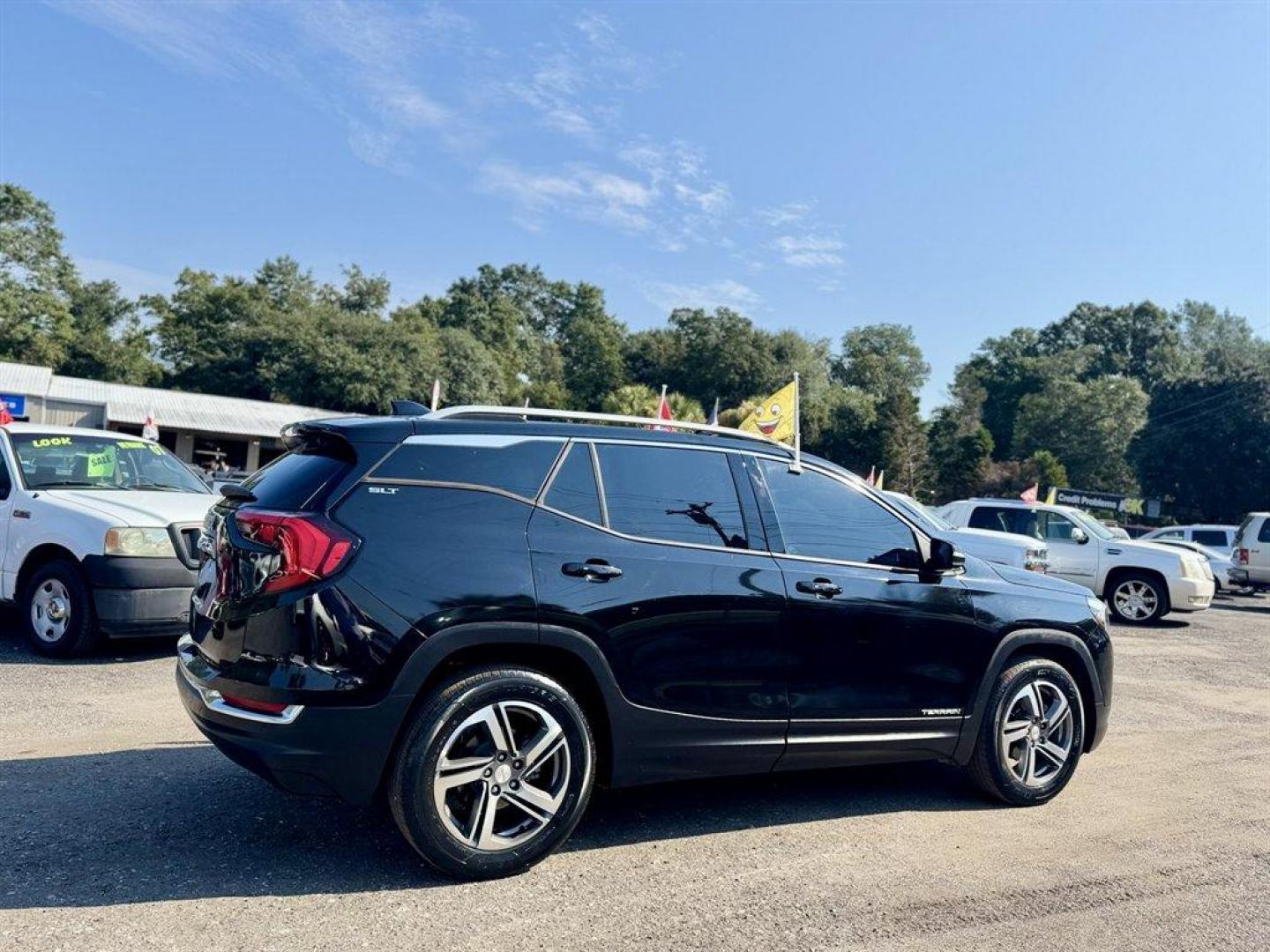 2021 Black /Black GMC Terrain (3GKALPEVXML) with an 1.5l I-4 DI Dohc T/C 1.5l engine, Automatic transmission, located at 745 East Steele Rd., West Columbia, SC, 29170, (803) 755-9148, 33.927212, -81.148483 - Special Internet Price! 2021 GMC Terrain - Photo#3