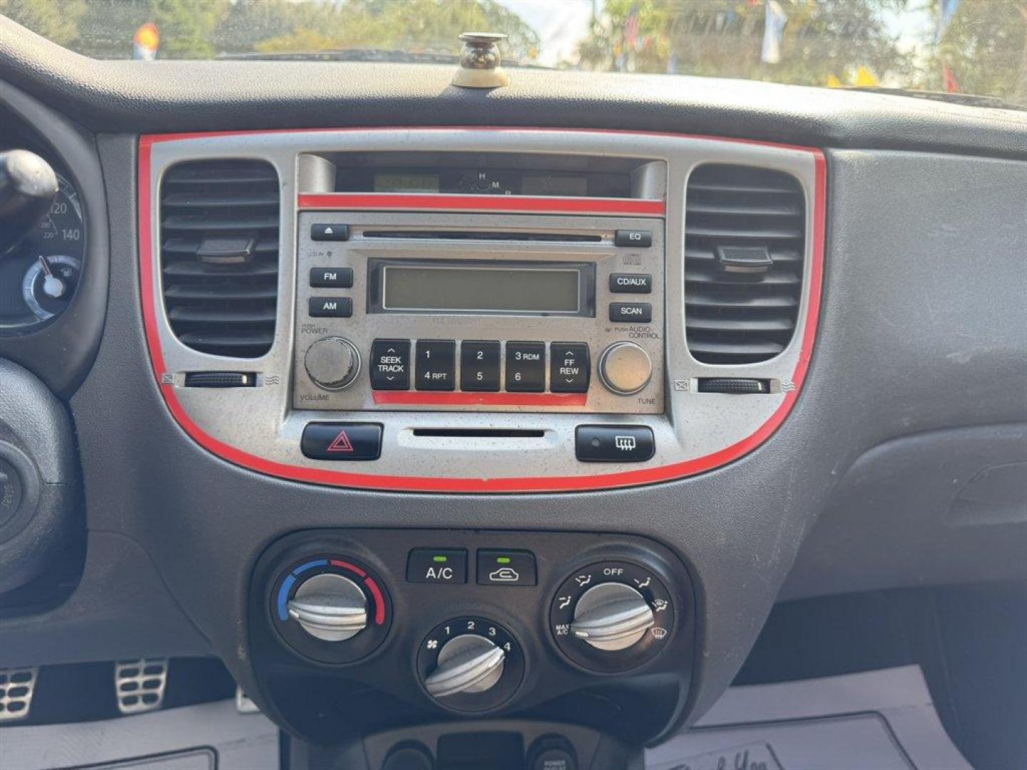 2008 Silver /Black Kia RIO5 (KNADE163X86) with an 1.6l I-4 MPI Dohc 1.6l engine, Manual transmission, located at 745 East Steele Rd., West Columbia, SC, 29170, (803) 755-9148, 33.927212, -81.148483 - Special Internet Price! 2008 Kia Rio5 - Photo#10