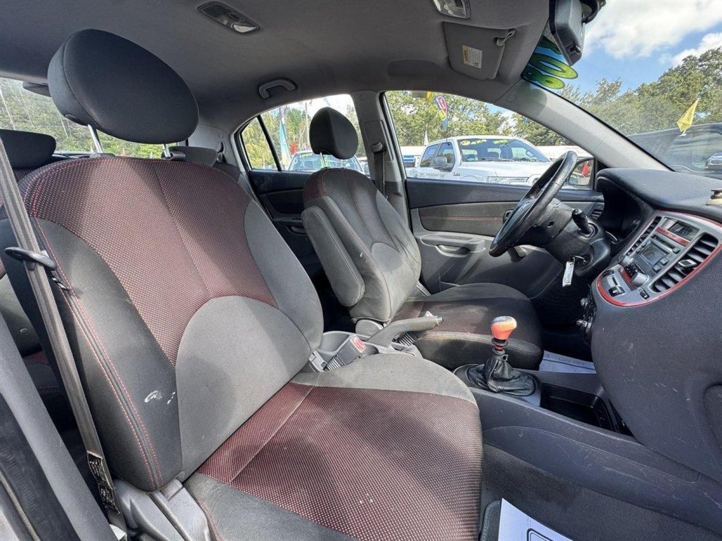 2008 Silver /Black Kia RIO5 (KNADE163X86) with an 1.6l I-4 MPI Dohc 1.6l engine, Manual transmission, located at 745 East Steele Rd., West Columbia, SC, 29170, (803) 755-9148, 33.927212, -81.148483 - Special Internet Price! 2008 Kia Rio5 - Photo#20