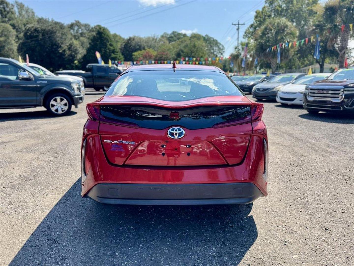 2017 Red /Black Toyota Prius Prime (JTDKARFPXH3) with an 1.8l I-4 EFI Dohc Phev 1. engine, Automatic transmission, located at 745 East Steele Rd., West Columbia, SC, 29170, (803) 755-9148, 33.927212, -81.148483 - Special Internet Price! 2017 Toyota Prius Prime - Photo#4