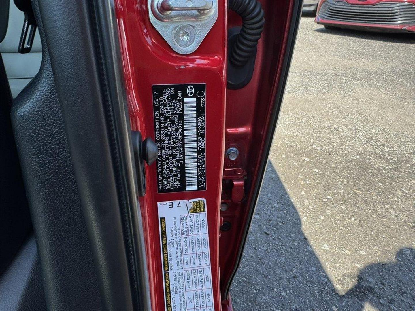 2017 Red /Black Toyota Prius Prime (JTDKARFPXH3) with an 1.8l I-4 EFI Dohc Phev 1. engine, Automatic transmission, located at 745 East Steele Rd., West Columbia, SC, 29170, (803) 755-9148, 33.927212, -81.148483 - Special Internet Price! 2017 Toyota Prius Prime - Photo#34