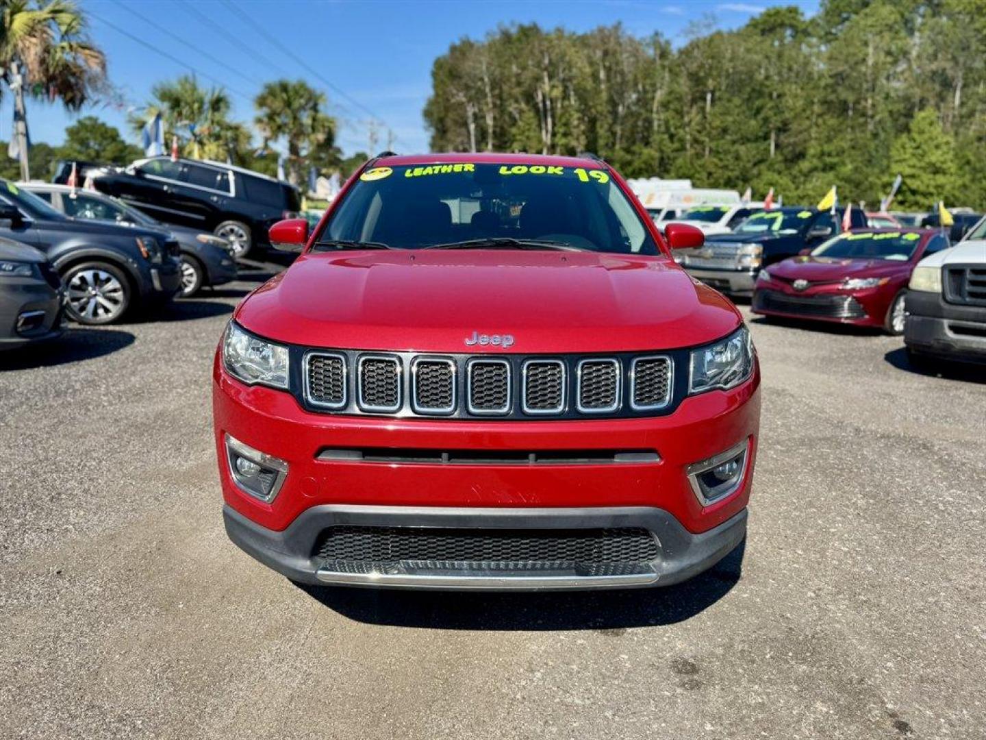 2019 Red /Black Jeep Compass (3C4NJCCB9KT) with an 2.4l I-4 MPI Sohc 2.4l engine, Automatic transmission, located at 745 East Steele Rd., West Columbia, SC, 29170, (803) 755-9148, 33.927212, -81.148483 - Special Internet Price! 2019 Jeep Compass - Photo#1