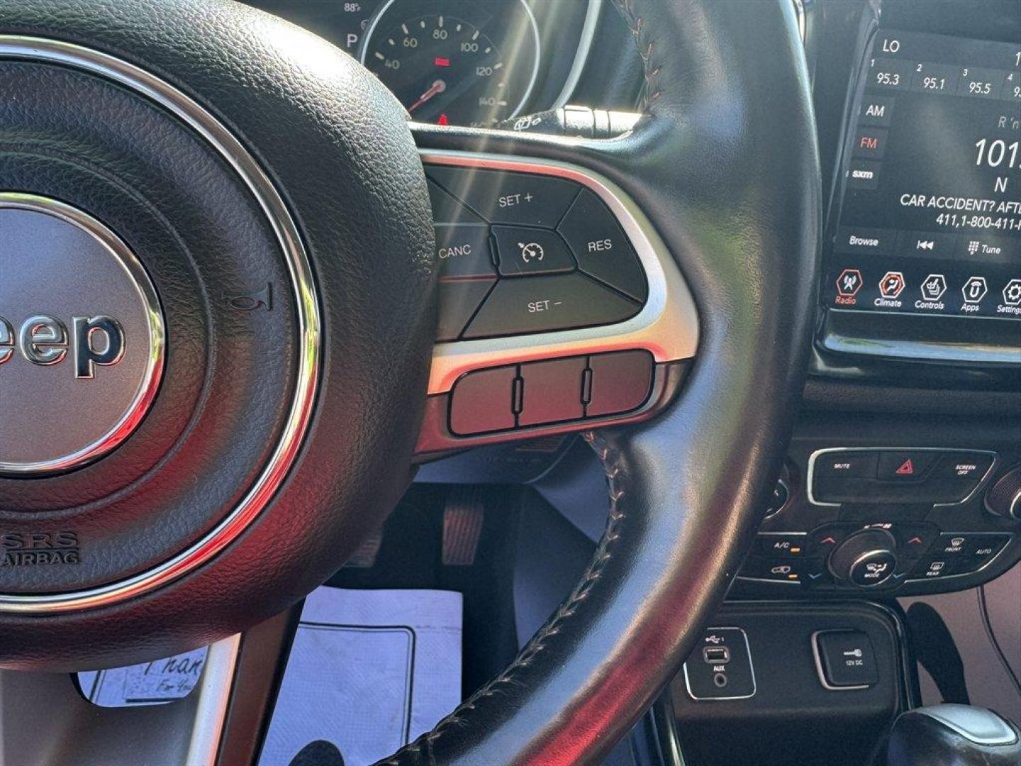 2019 Red /Black Jeep Compass (3C4NJCCB9KT) with an 2.4l I-4 MPI Sohc 2.4l engine, Automatic transmission, located at 745 East Steele Rd., West Columbia, SC, 29170, (803) 755-9148, 33.927212, -81.148483 - Special Internet Price! 2019 Jeep Compass - Photo#9