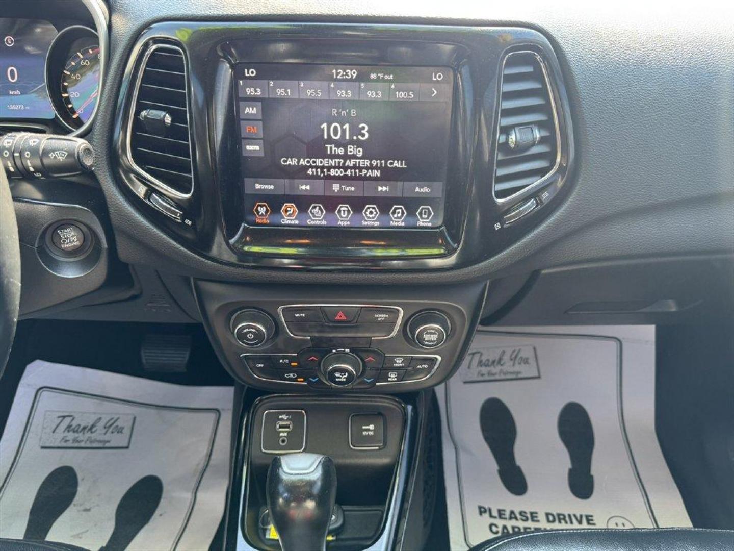 2019 Red /Black Jeep Compass (3C4NJCCB9KT) with an 2.4l I-4 MPI Sohc 2.4l engine, Automatic transmission, located at 745 East Steele Rd., West Columbia, SC, 29170, (803) 755-9148, 33.927212, -81.148483 - Special Internet Price! 2019 Jeep Compass - Photo#12