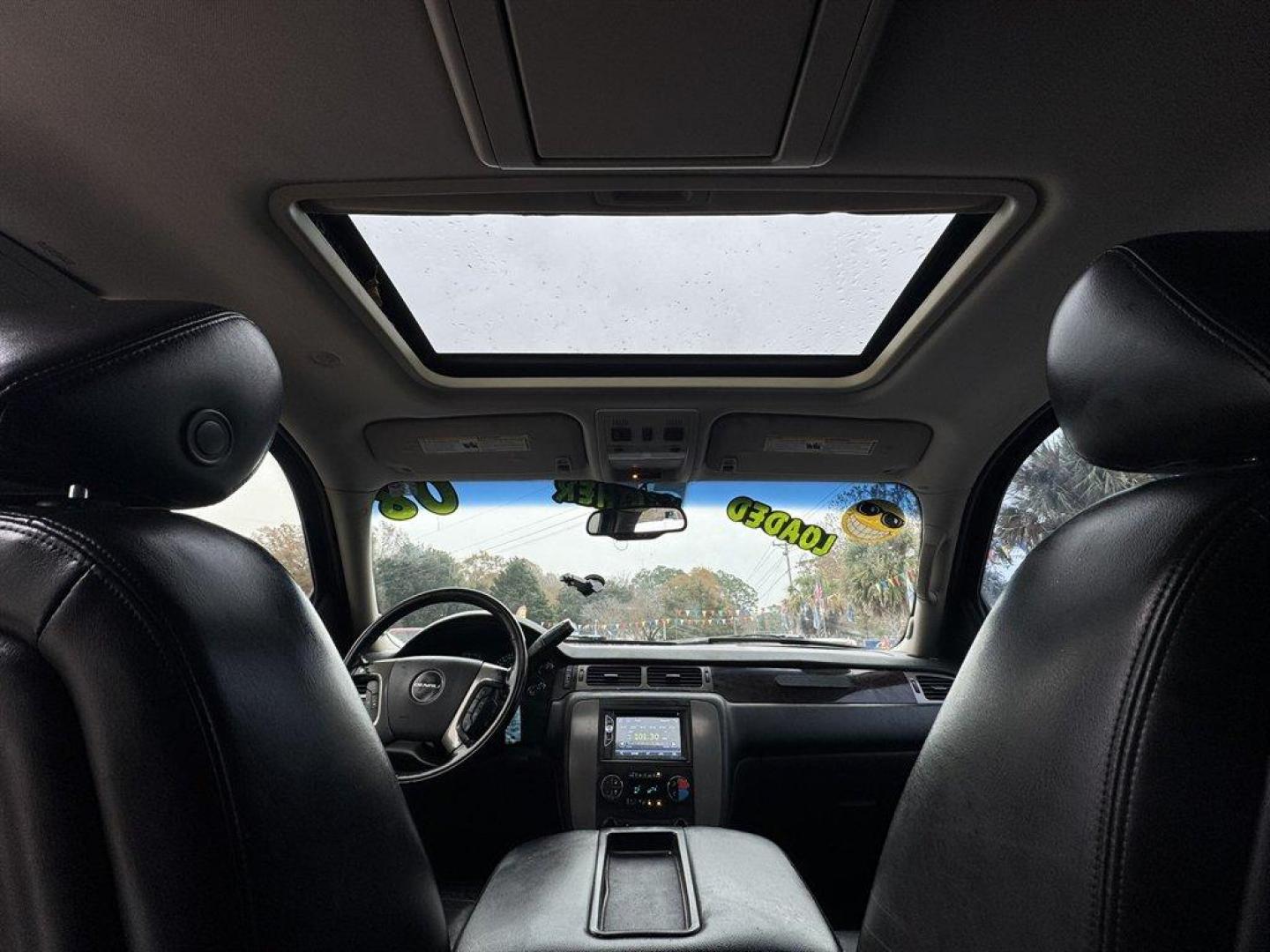 2008 Black /Black GMC Yukon (1GKEC63828J) with an 6.2l V8 SFI OHV HO 6.2l engine, Automatic transmission, located at 745 East Steele Rd., West Columbia, SC, 29170, (803) 755-9148, 33.927212, -81.148483 - Photo#14