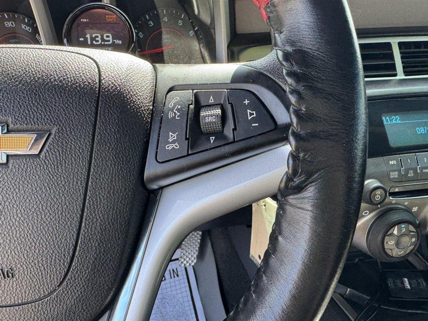 2012 White /Black Chevrolet Camaro (2G1FE1E34C9) with an 3.6l V6 Sidi Dohc Flex 3. engine, Manual transmission, located at 745 East Steele Rd., West Columbia, SC, 29170, (803) 755-9148, 33.927212, -81.148483 - Special Internet Price! 2012 Chevrolet Camaro - Photo#10