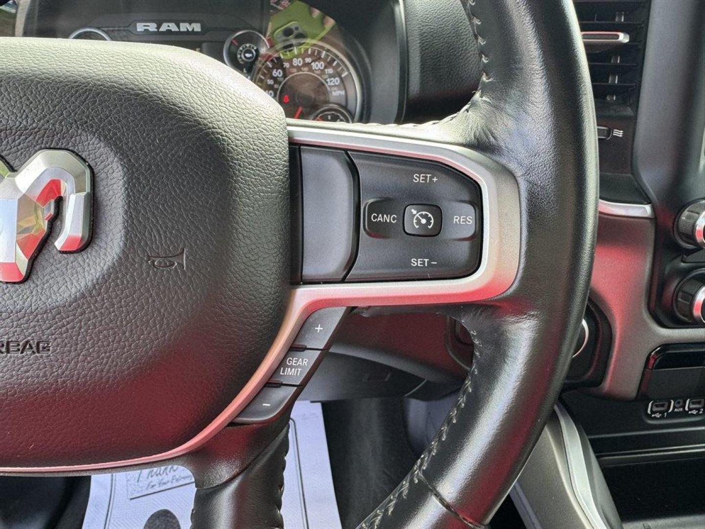 2023 White /Black Ram 1500 (1C6RREFG2PN) with an 3.6l V6 Smpi Dohc VVT 3.6 engine, Automatic transmission, located at 745 East Steele Rd., West Columbia, SC, 29170, (803) 755-9148, 33.927212, -81.148483 - Special Internet Price! 2023 RAM 1500 - Photo#9