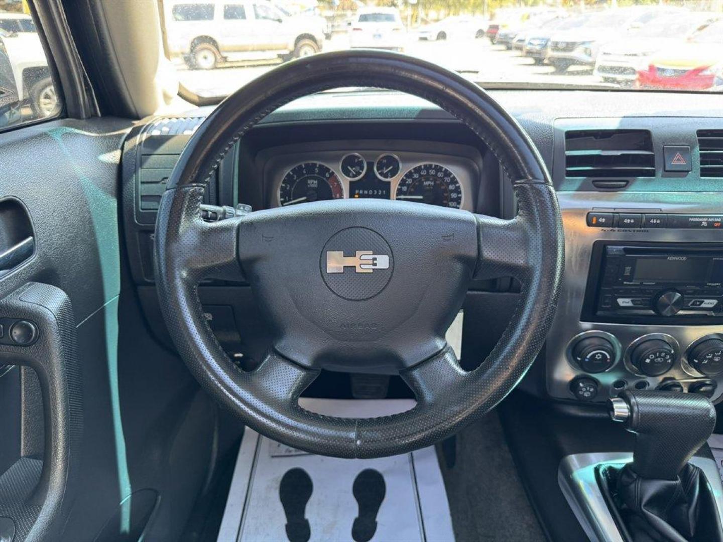 2006 Black /Black Hummer H3 (5GTDN136668) with an 3.5l I-5 MPI Dohc 3.5l engine, Automatic transmission, located at 745 East Steele Rd., West Columbia, SC, 29170, (803) 755-9148, 33.927212, -81.148483 - Special Internet Price! 2006 Hummer H3 - Photo#7