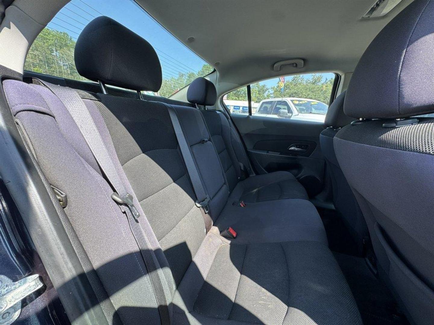 2014 Black /Black Chevrolet Cruze (1G1PC5SB1E7) with an 1.4l I-4 MFI Dohc T/C 1.4 engine, Automatic transmission, located at 745 East Steele Rd., West Columbia, SC, 29170, (803) 755-9148, 33.927212, -81.148483 - Special Internet Price! 2014 Chevrolet Cruze LT - Photo#23