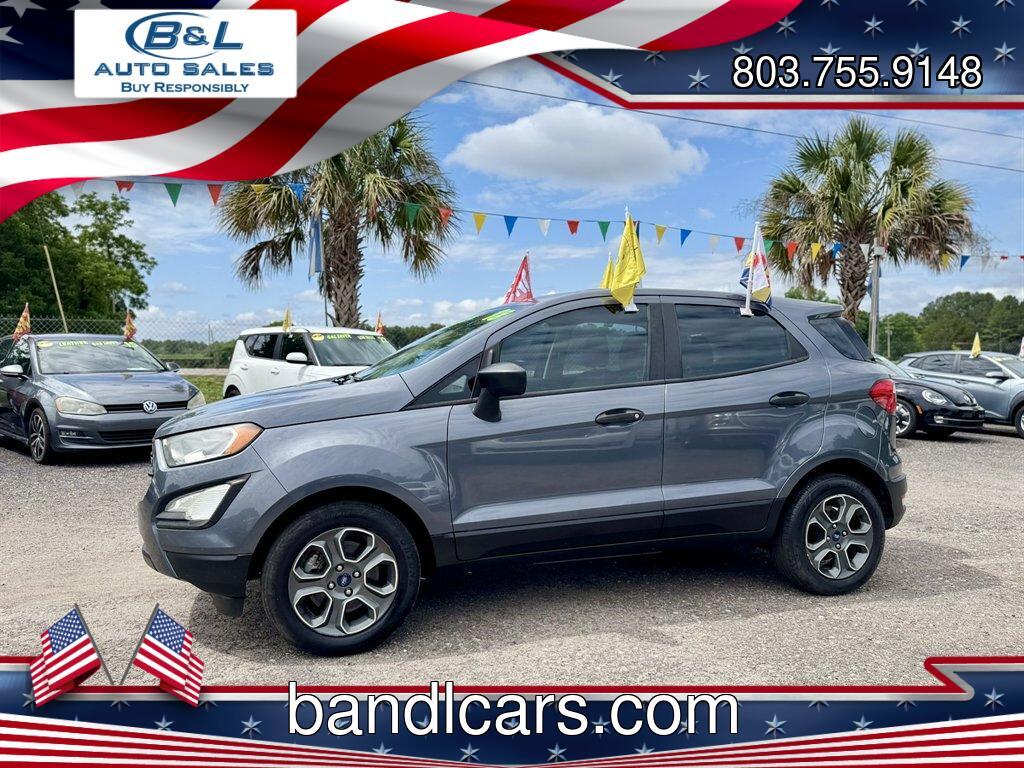 2018 Grey /Grey Ford Ecosport (MAJ3P1RE3JC) with an 1.0l I-3 DI T/C Ecoboost engine, Automatic transmission, located at 745 East Steele Rd., West Columbia, SC, 29170, (803) 755-9148, 33.927212, -81.148483 - Photo#0