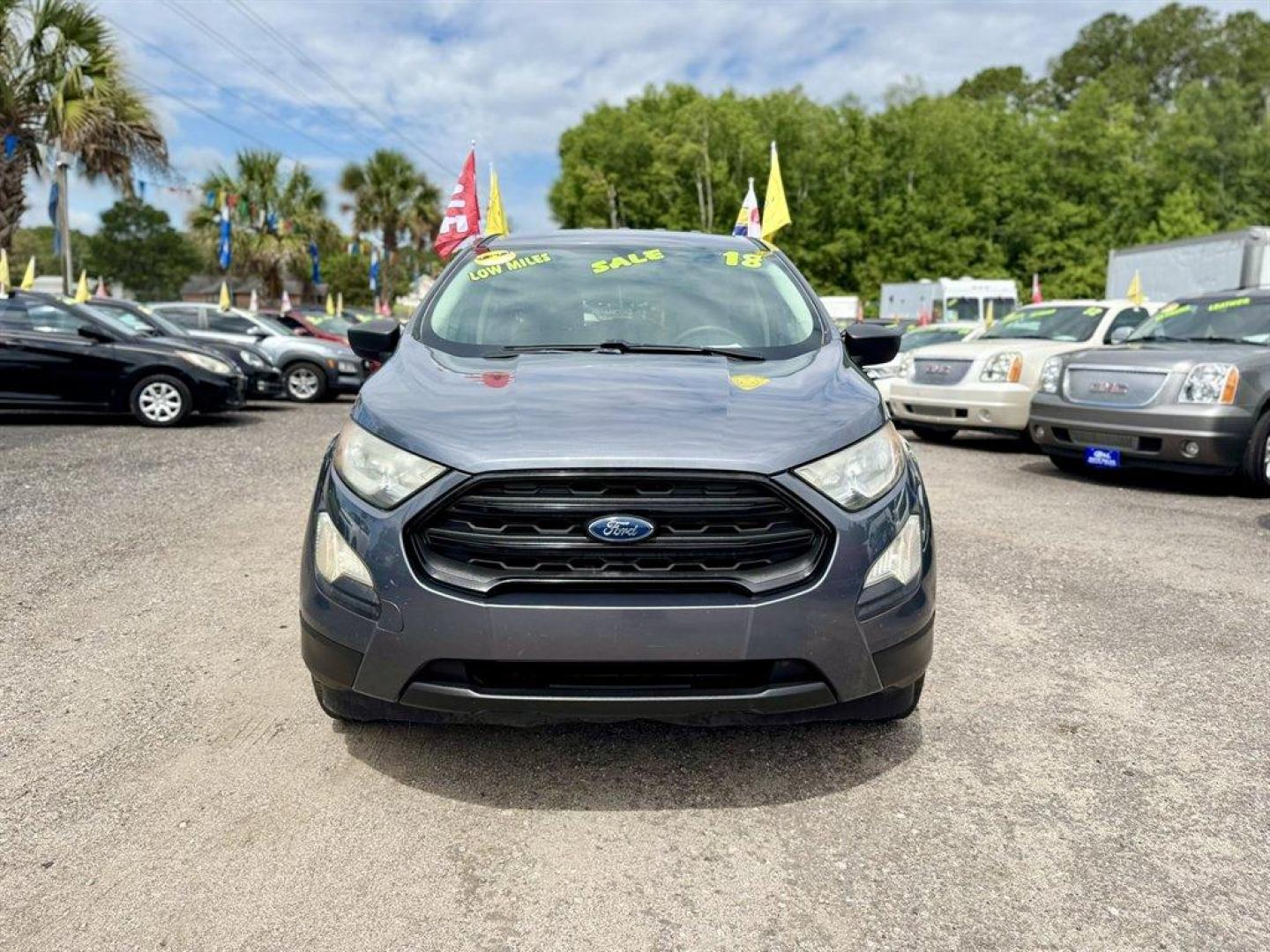 2018 Grey /Grey Ford Ecosport (MAJ3P1RE3JC) with an 1.0l I-3 DI T/C Ecoboost engine, Automatic transmission, located at 745 East Steele Rd., West Columbia, SC, 29170, (803) 755-9148, 33.927212, -81.148483 - Photo#1