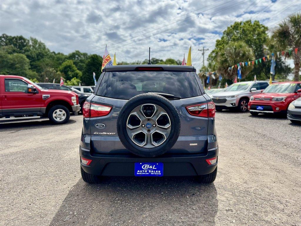 2018 Grey /Grey Ford Ecosport (MAJ3P1RE3JC) with an 1.0l I-3 DI T/C Ecoboost engine, Automatic transmission, located at 745 East Steele Rd., West Columbia, SC, 29170, (803) 755-9148, 33.927212, -81.148483 - Photo#4