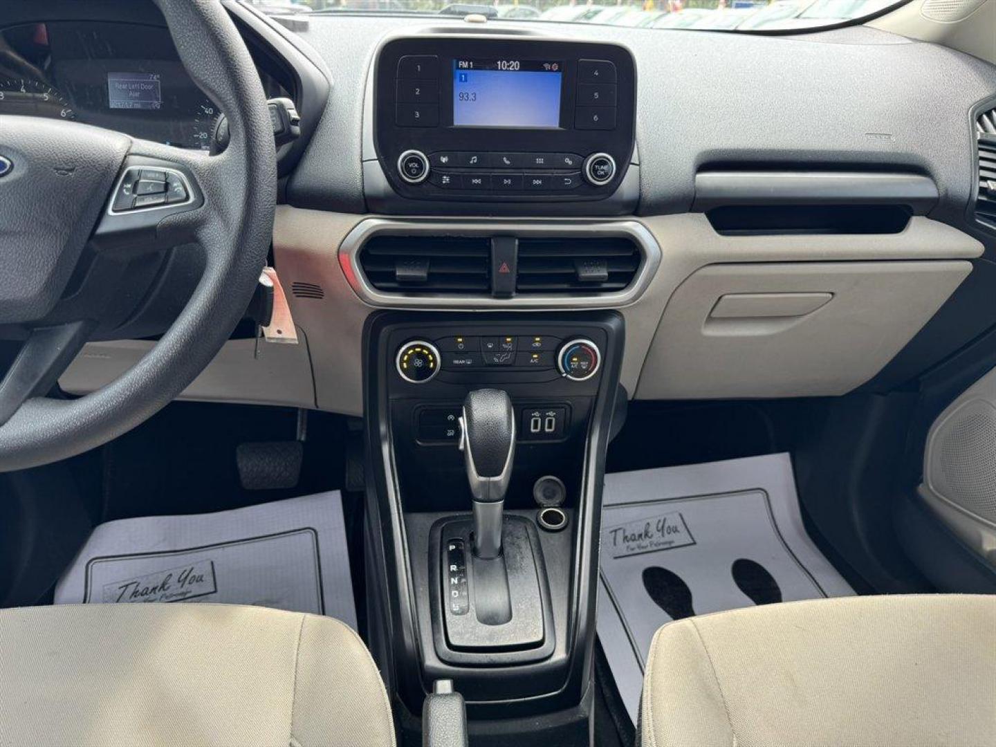 2018 Grey /Grey Ford Ecosport (MAJ3P1RE3JC) with an 1.0l I-3 DI T/C Ecoboost engine, Automatic transmission, located at 745 East Steele Rd., West Columbia, SC, 29170, (803) 755-9148, 33.927212, -81.148483 - Photo#11