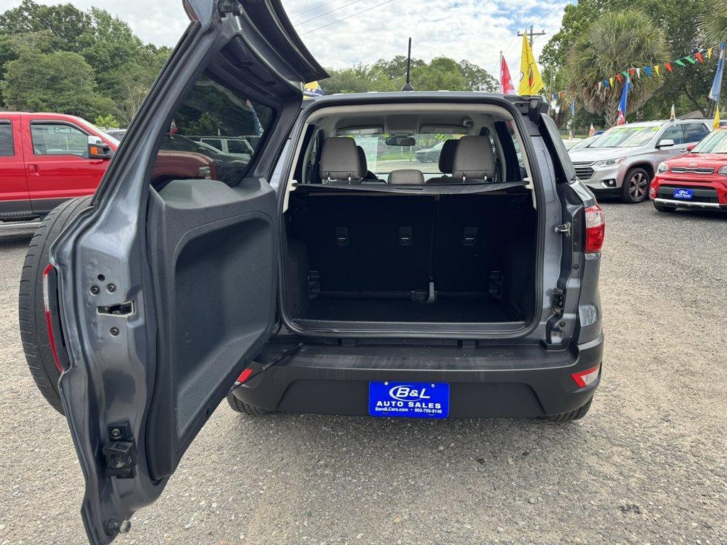 2018 Grey /Grey Ford Ecosport (MAJ3P1RE3JC) with an 1.0l I-3 DI T/C Ecoboost engine, Automatic transmission, located at 745 East Steele Rd., West Columbia, SC, 29170, (803) 755-9148, 33.927212, -81.148483 - Photo#25