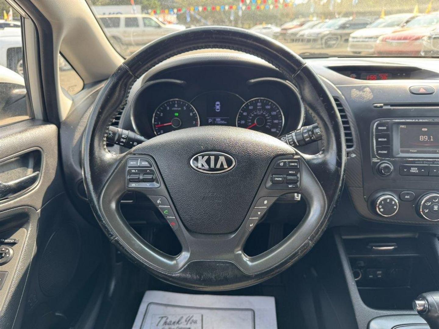 2016 Grey /Black Kia Forte (KNAFX5A83G5) with an 2.0l I-4 DI Dohc 2.0l engine, Automatic transmission, located at 745 East Steele Rd., West Columbia, SC, 29170, (803) 755-9148, 33.927212, -81.148483 - Special Internet Price! 2016 Kia Forte - Photo#7
