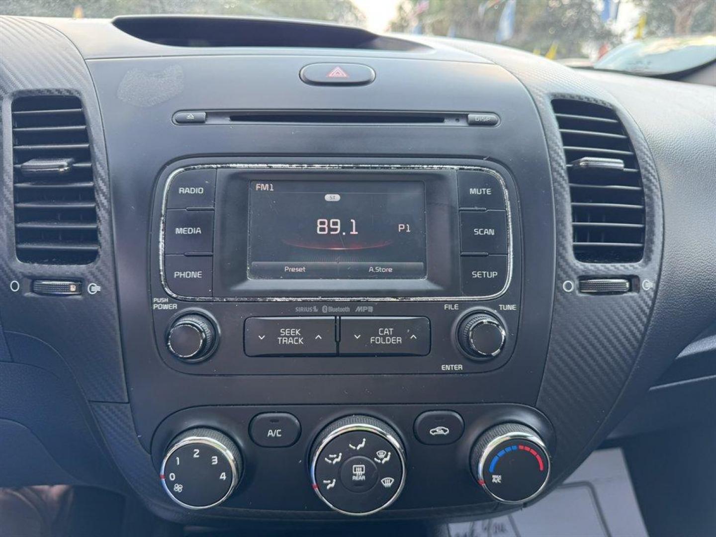 2016 Grey /Black Kia Forte (KNAFX5A83G5) with an 2.0l I-4 DI Dohc 2.0l engine, Automatic transmission, located at 745 East Steele Rd., West Columbia, SC, 29170, (803) 755-9148, 33.927212, -81.148483 - Special Internet Price! 2016 Kia Forte - Photo#12