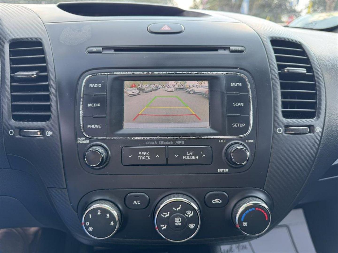 2016 Grey /Black Kia Forte (KNAFX5A83G5) with an 2.0l I-4 DI Dohc 2.0l engine, Automatic transmission, located at 745 East Steele Rd., West Columbia, SC, 29170, (803) 755-9148, 33.927212, -81.148483 - Special Internet Price! 2016 Kia Forte - Photo#13