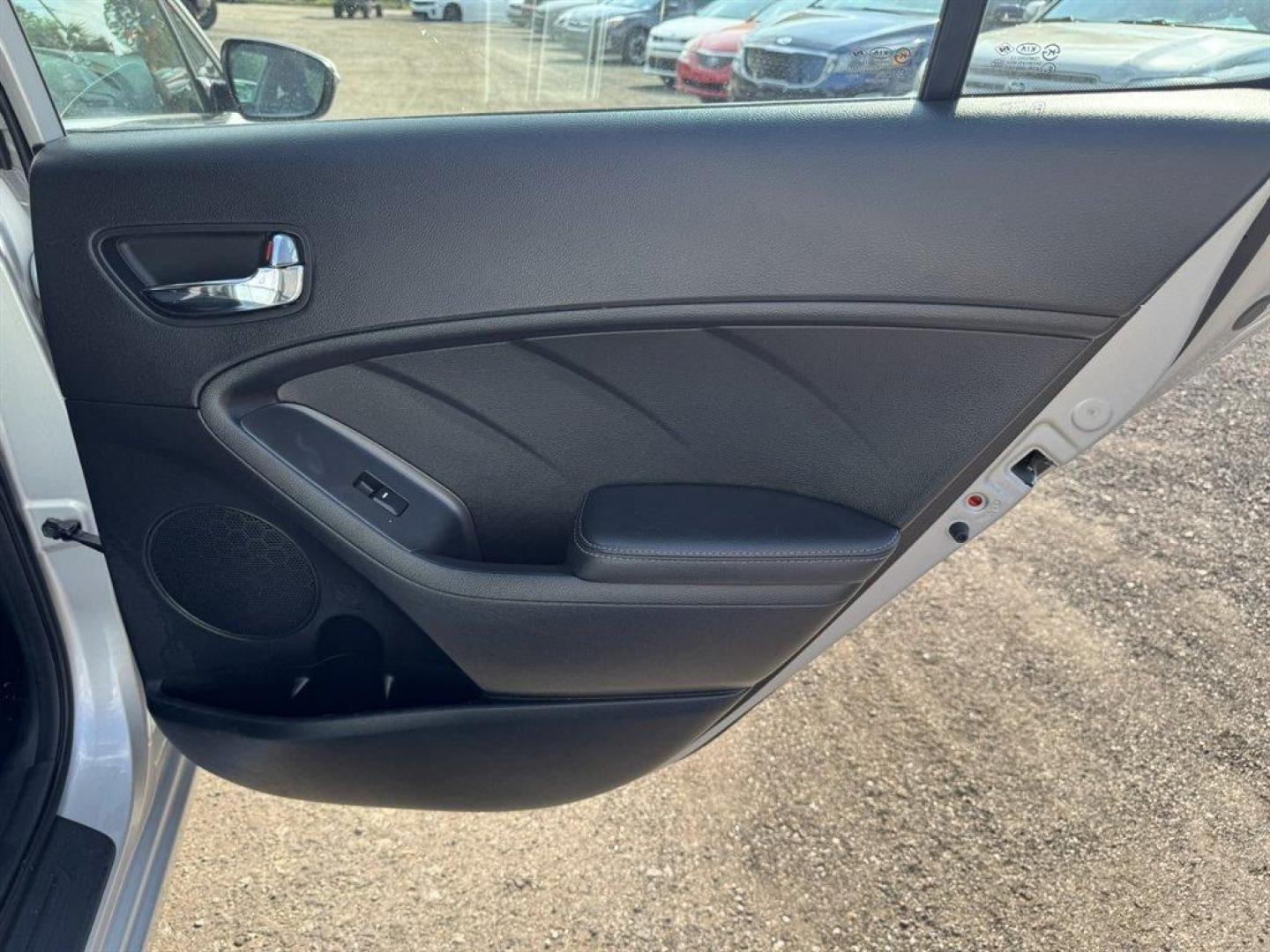 2016 Grey /Black Kia Forte (KNAFX5A83G5) with an 2.0l I-4 DI Dohc 2.0l engine, Automatic transmission, located at 745 East Steele Rd., West Columbia, SC, 29170, (803) 755-9148, 33.927212, -81.148483 - Special Internet Price! 2016 Kia Forte - Photo#22