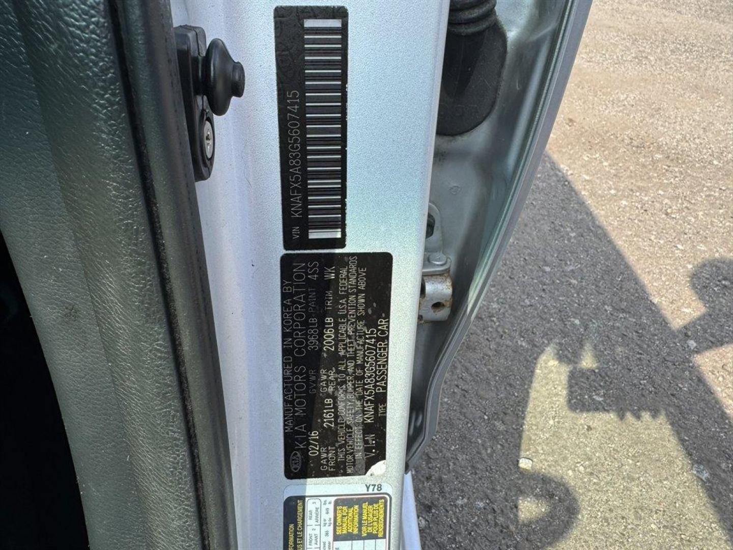 2016 Grey /Black Kia Forte (KNAFX5A83G5) with an 2.0l I-4 DI Dohc 2.0l engine, Automatic transmission, located at 745 East Steele Rd., West Columbia, SC, 29170, (803) 755-9148, 33.927212, -81.148483 - Special Internet Price! 2016 Kia Forte - Photo#33