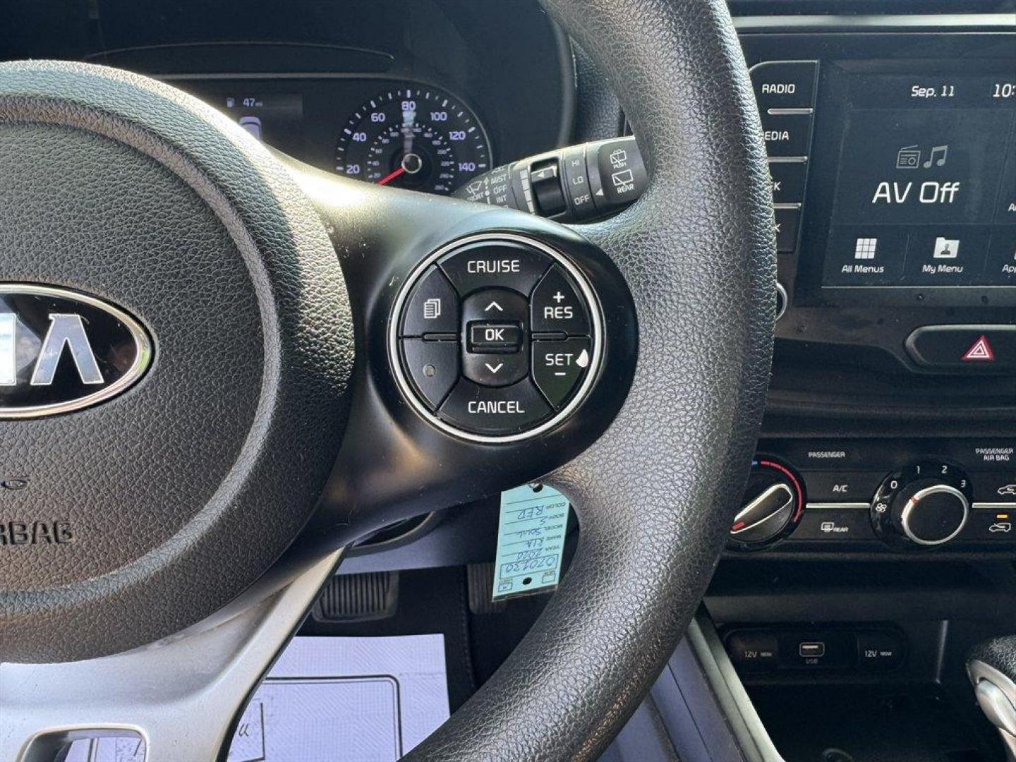 2020 Red /Black Kia Soul (KNDJ23AU2L7) with an 2.0l I-4 DI Dohc 2.0l engine, Automatic transmission, located at 745 East Steele Rd., West Columbia, SC, 29170, (803) 755-9148, 33.927212, -81.148483 - Special Internet Price! 2020 Kia Soul - Photo#9