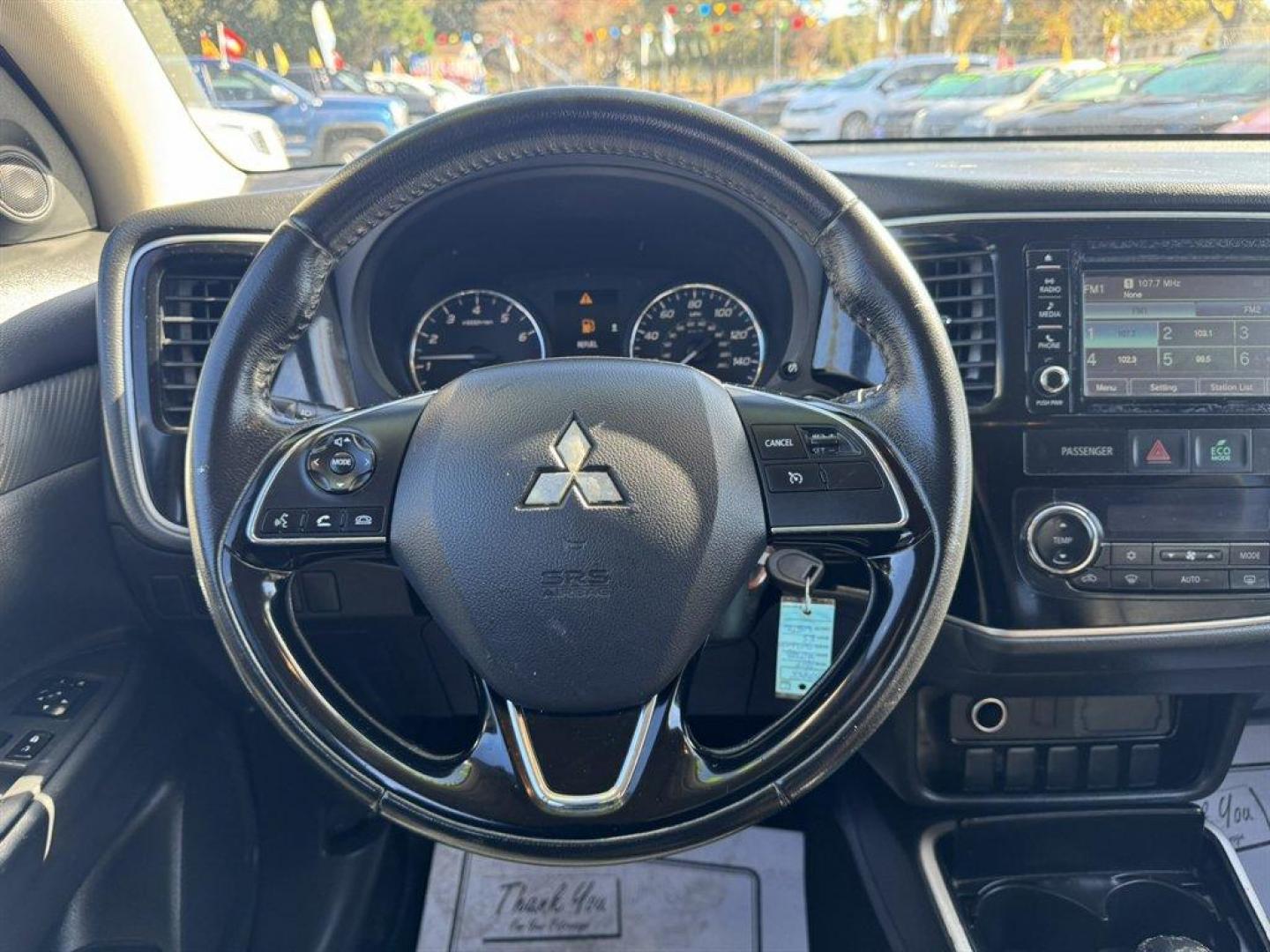 2017 White /Black Mitsubishi Outlander (JA4AD2A35HZ) with an 2.4l I-4 MPI Sohc 2.4l engine, Automatic transmission, located at 745 East Steele Rd., West Columbia, SC, 29170, (803) 755-9148, 33.927212, -81.148483 - Special Internet Price! 2017 Mitsubishi Outlander - Photo#7