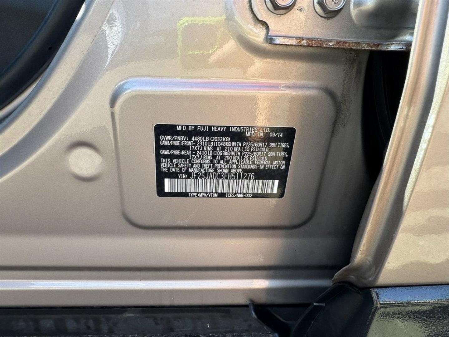 2015 Brown /Bronze Subaru Forester (JF2SJADC3FH) with an 2.5l H-4 MPI Dohc 2.5l engine, Automatic transmission, located at 745 East Steele Rd., West Columbia, SC, 29170, (803) 755-9148, 33.927212, -81.148483 - Special Internet Price! 2015 Subaru Forester - Photo#37