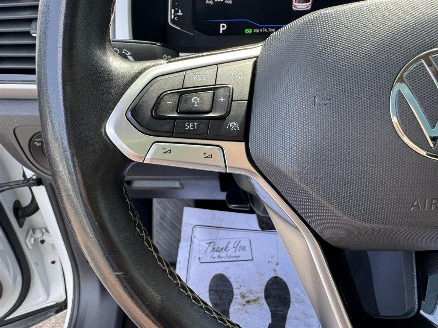 2021 White /Black Volkswagen Atlas (1V2ER2CA3MC) with an 3.6l V6 FSI Dohc 3.6l engine, Automatic transmission, located at 745 East Steele Rd., West Columbia, SC, 29170, (803) 755-9148, 33.927212, -81.148483 - Special Internet Price! 2021 Volkswagen Atlas - Photo#8